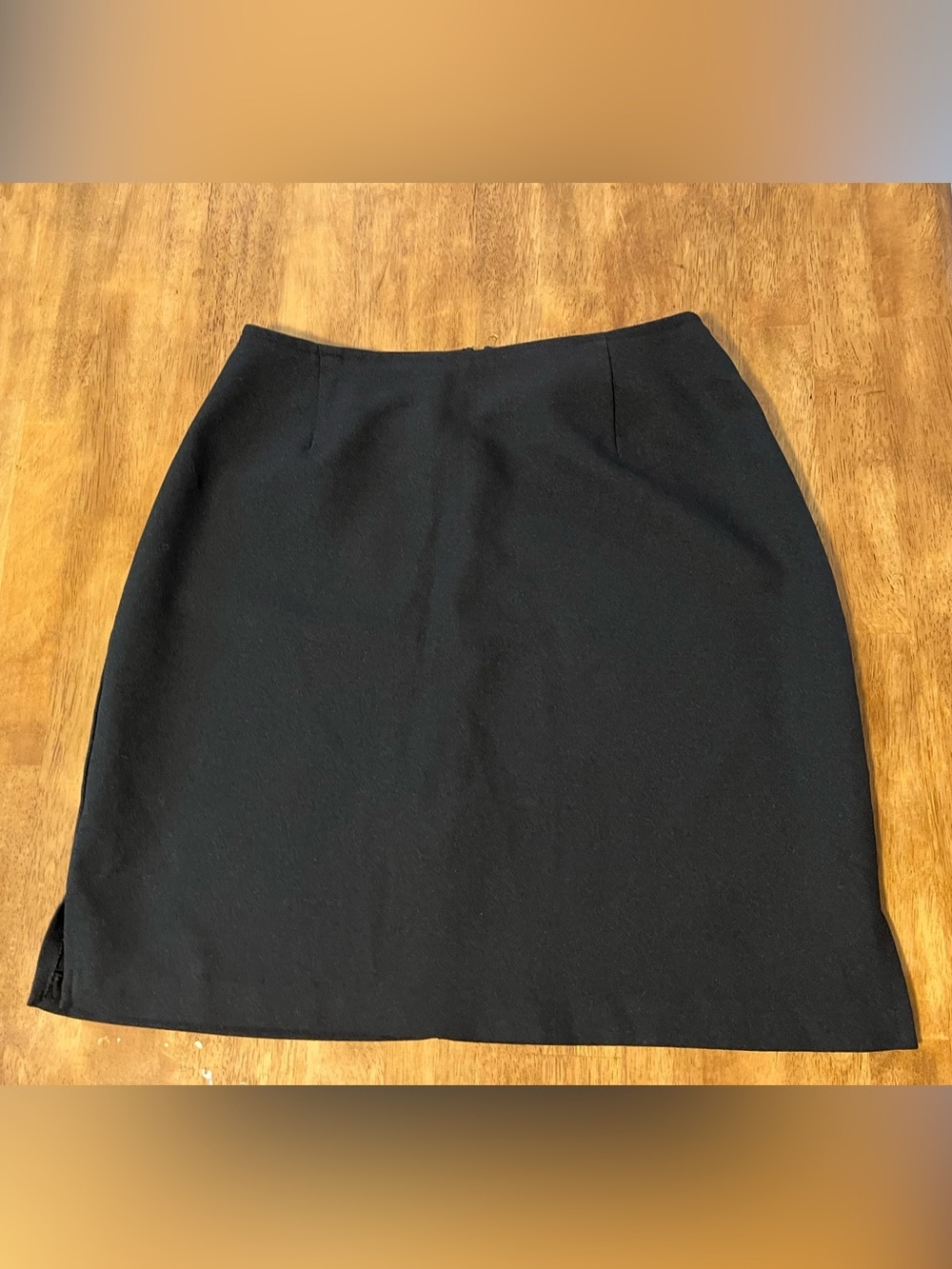 Vintage Thanx Black Pencil Business Work Office Skirt